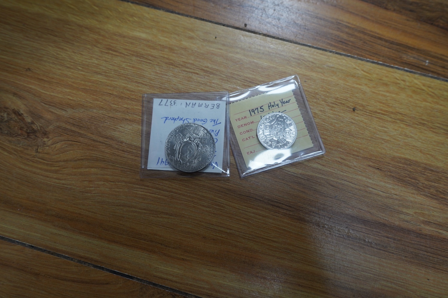 20th century Papal States coins and coin year sets from approximately 1939–2007, most base metal, also to include Royal Mint Pope Benedict XVI visit to the UK 2010 silver proof medal, one box